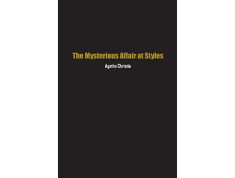 Livro The Mysterious Affair at Styles de Agatha Christie (Inglês)