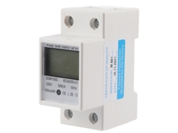 Medidor De Energia Elétrica Monofásico Eletrônico Sygo (exibição Digital Com Retroiluminação Lcd, Capaz De Medir Quilowatt Hora)