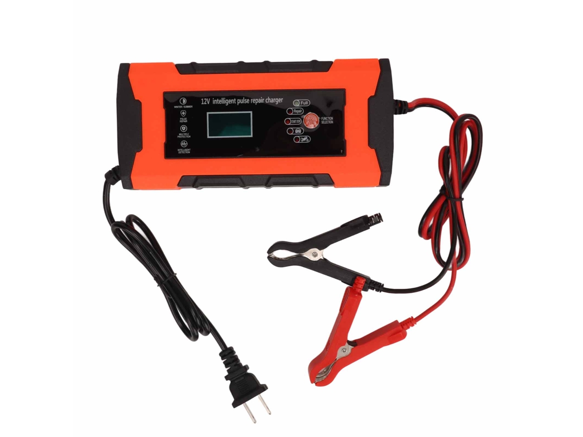 Carregador de Baterias Automático 12v 10a com Função de Reparação por Impulso | S/MARCA