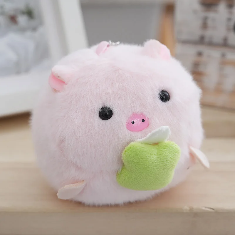 Chaveiro de Pelúcia Redondo, Fofo e Macio, Adorável Mini Chaveiro. MDUG (estilo 3)