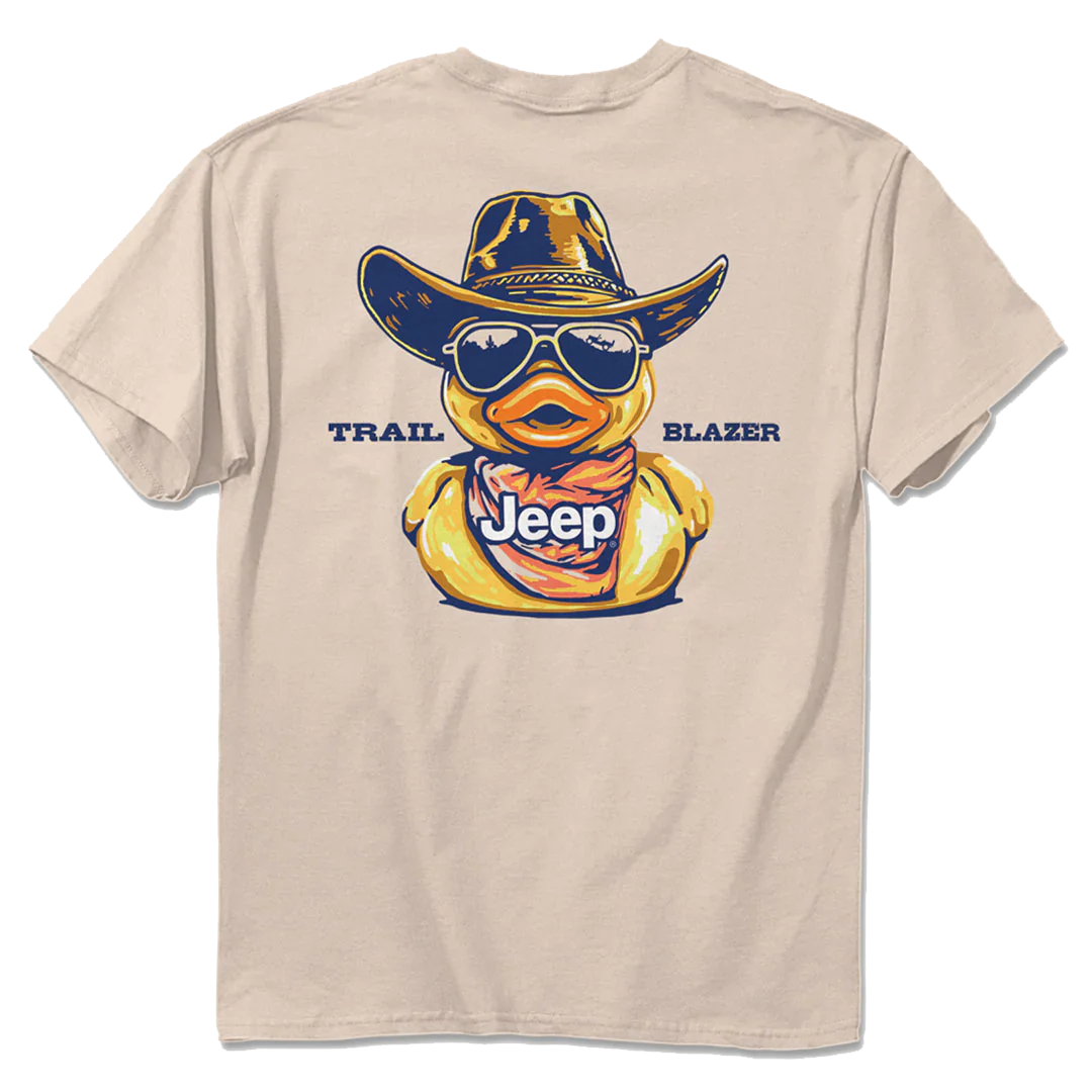 Jeep Duck Trail Blazer T-shirt Unisex Rockinstone Size:m