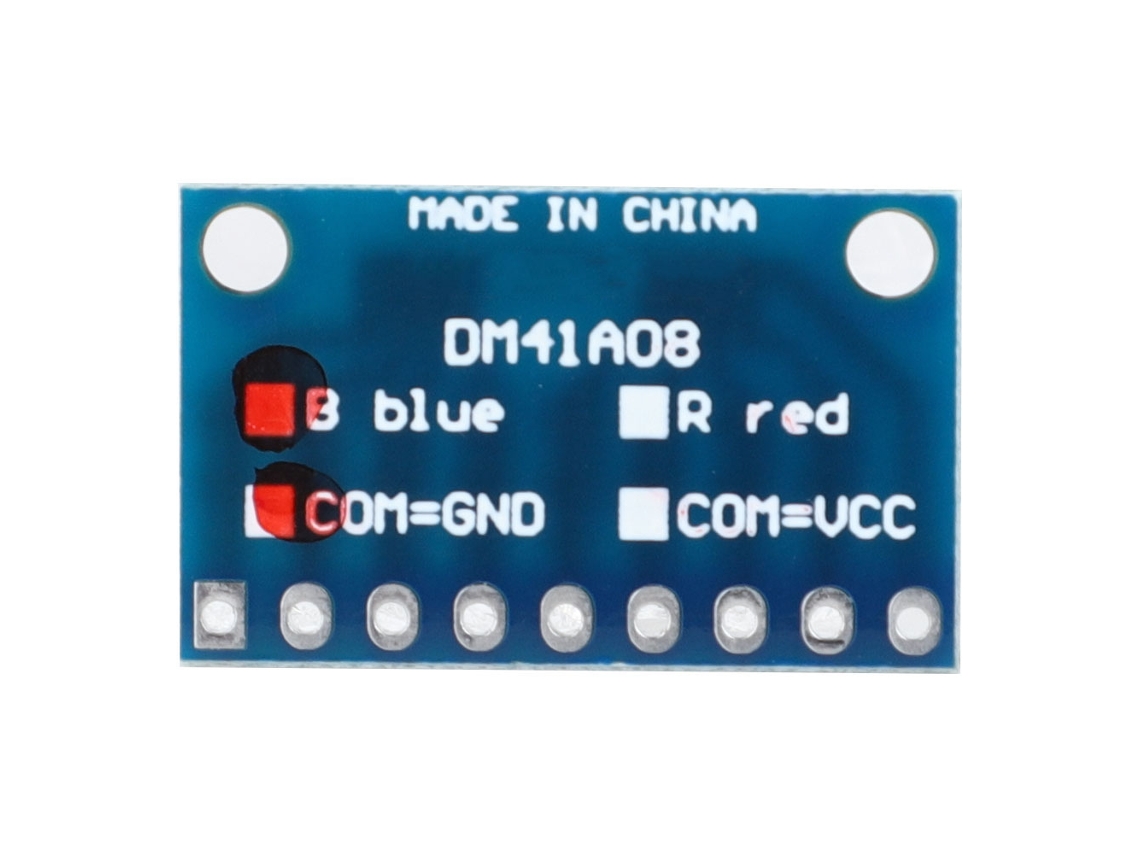 Kit de Módulos LED Azul de Cátodo Comum sem Pinos para Breadboard, Impressora 3D, MCU ARM 3-24V S/MARCA