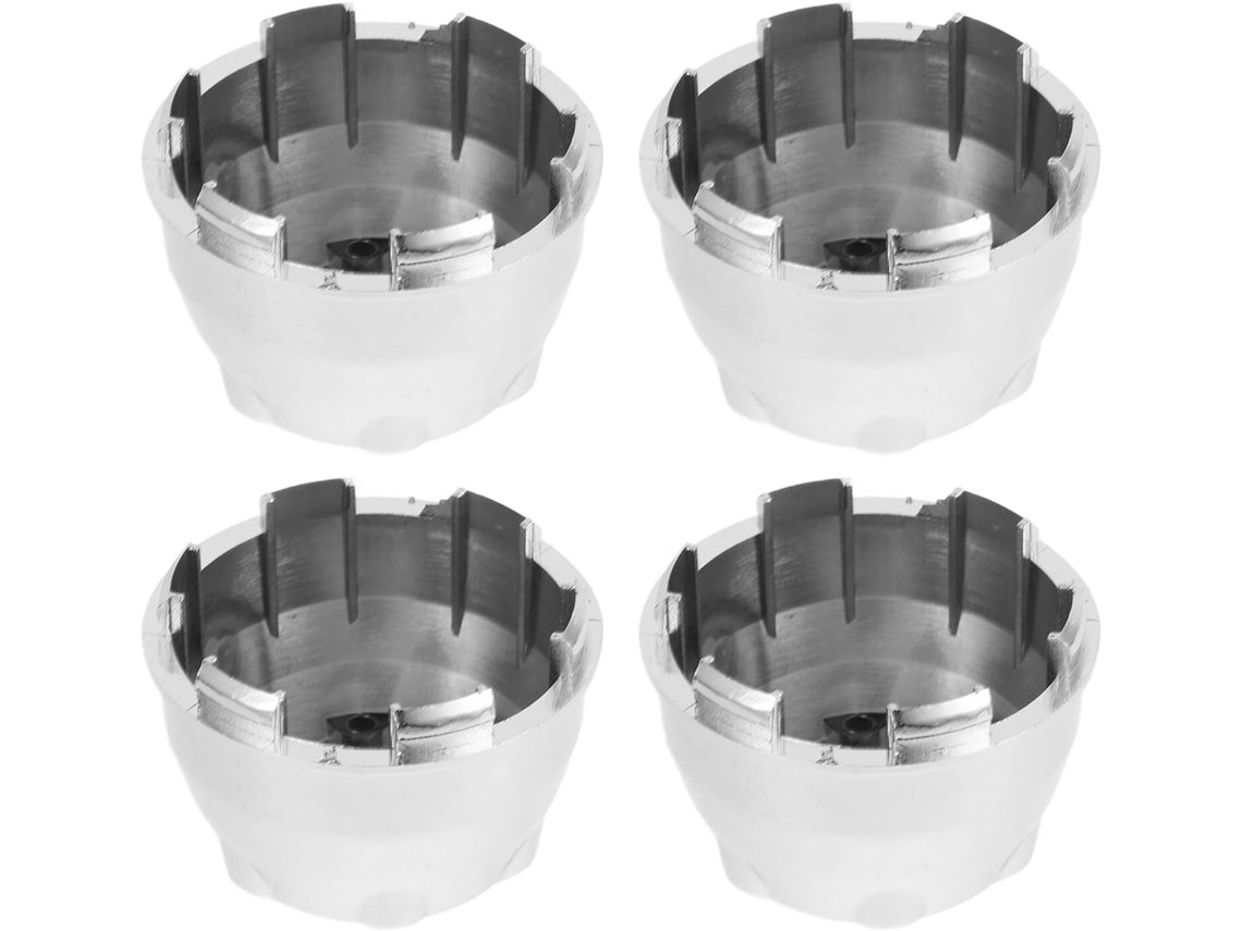 Conjunto De 4 Peças Tampas Cubo Roda Carro,plástico Com Rosca E Proteção Contra Poeira Para...