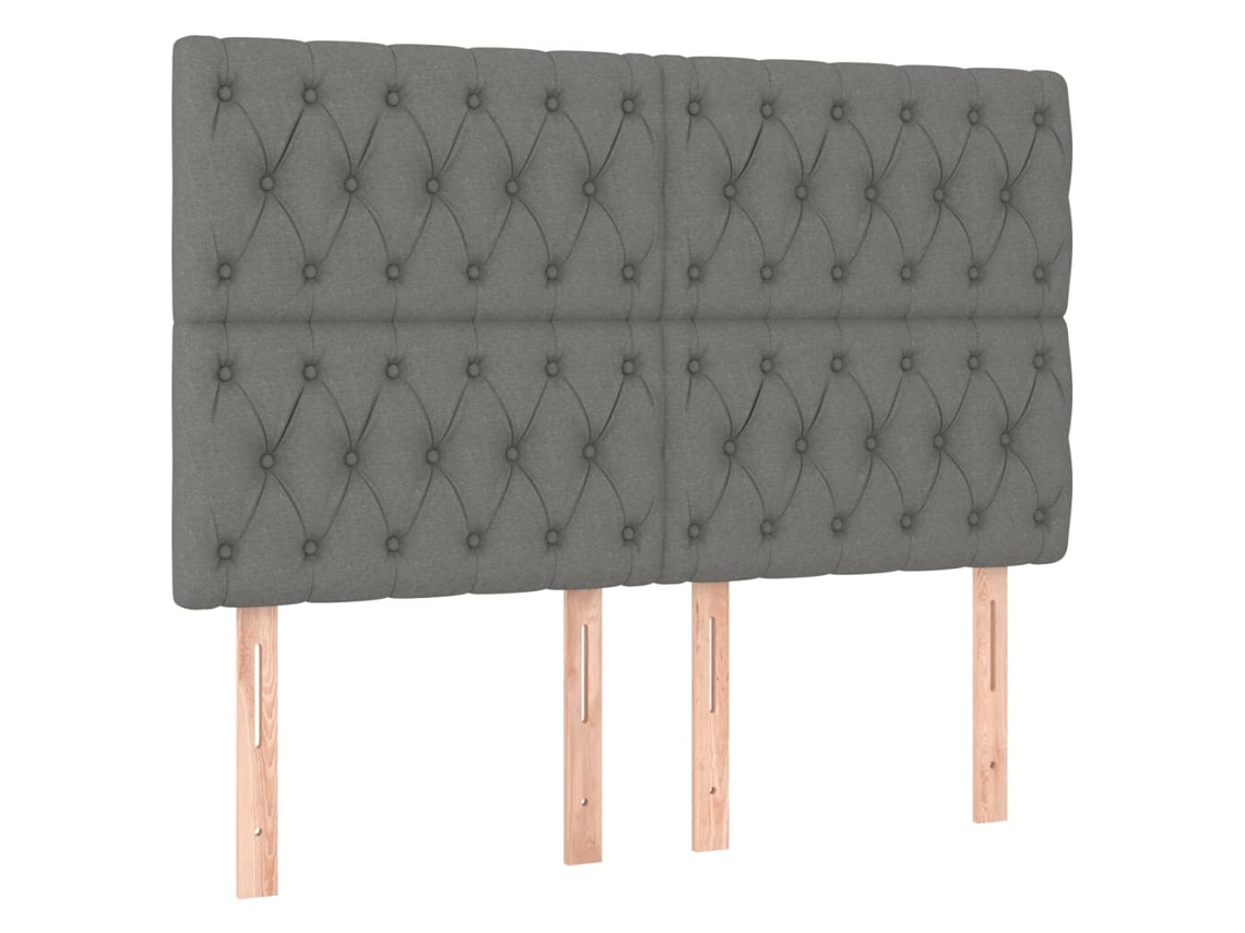Headboard, Headboards Vidaxl Cinzeto Tecido (144 Cm)