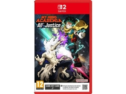 Pré-venda Jogo Nintendo Switch 2 My Hero Academia: All'S Justice (Game Key Card)