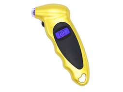 Medidor Digital Pneus Lcd Led Retroiluminado Compacto Carro