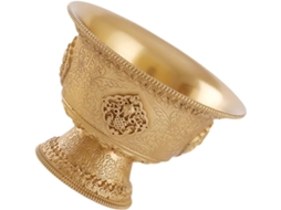 Copo De Água De Latão Para Uso Doméstico, Com Textura Ideal Para Oferendas Em Templos E Meditação. Fácil
