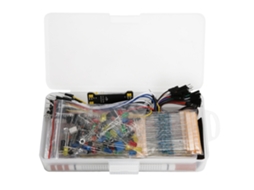 Kit Inicial De Componentes Eletrônicos Com Breadboard 830 Furos Para Iniciantes R3