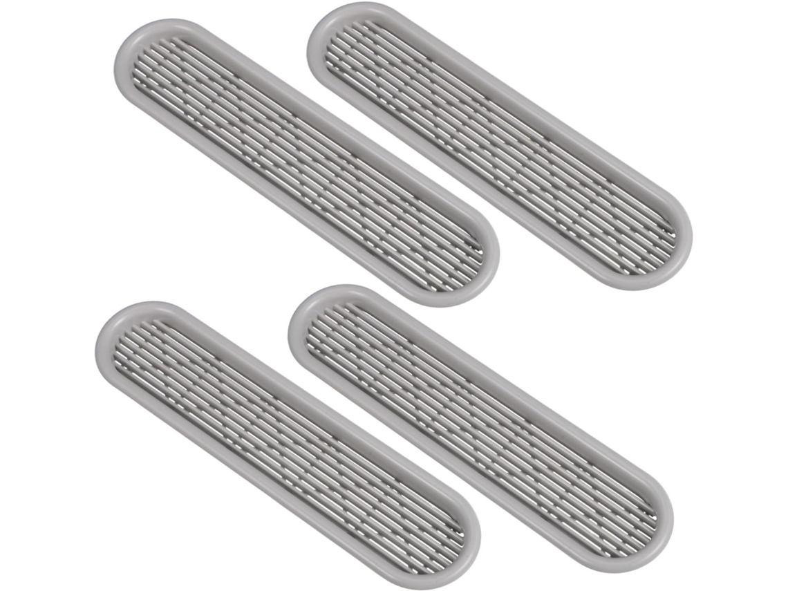 Conjunto De 4 Grelhas De Ventilação De Plástico Para Guarda Roupa, Grelhas De Ventilação Para Sapate Gokoco