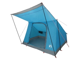 Barraca De Camping Com Telhado Azul 282 X 225 X 154 Cm Tafetá