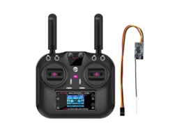 Controle Remoto Ht-10a Com Tela Colorida De 10 Canais E Receptor Sbus Para Acessórios E Peças De Aeronaves, Veículos, Barcos E Drones De Controle Rem