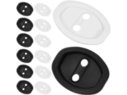 Conjunto De 16 Peças De Capas Protetoras Para Fechaduras De Portas De Carro, Em Silicone À Prova De Choque.