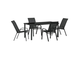 Conjunto de Móveis de Jardim 5 Pcs HARLANV1