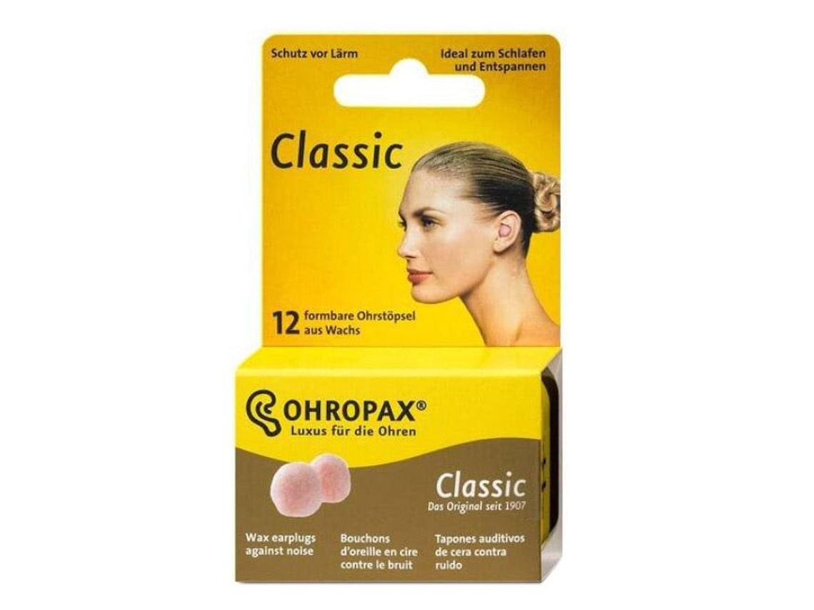 Ohropax Classic Tampões Auriculares Cera 12un.