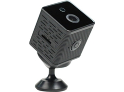 Mini Gravador de Câmera de Segurança Intente Full Hd com Visão Noturna Wi-Fi Portátil Adequado para Animais de Estimação Bebês e Idosospreto YIZHOOD