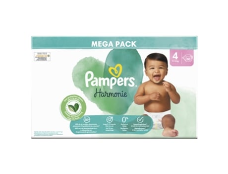 Harmonie 80 Tamanho 4 9-14 kg PAMPERS