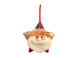 Decoração de Natal com Pai Natal, Rena e Estrela LAXISCREED