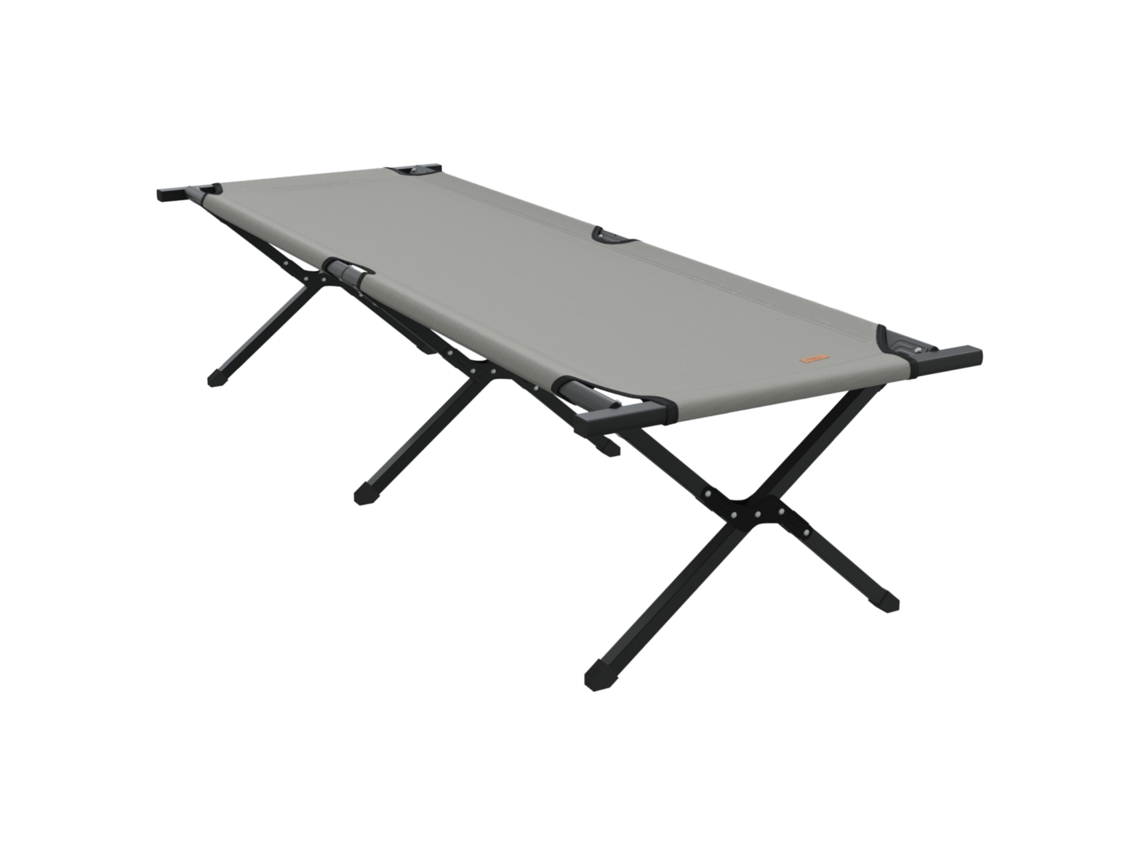 Conjunto 1 Cama Dobrável Vidaxl Cinzento Oxford (193 X 69 X 45 Cm)