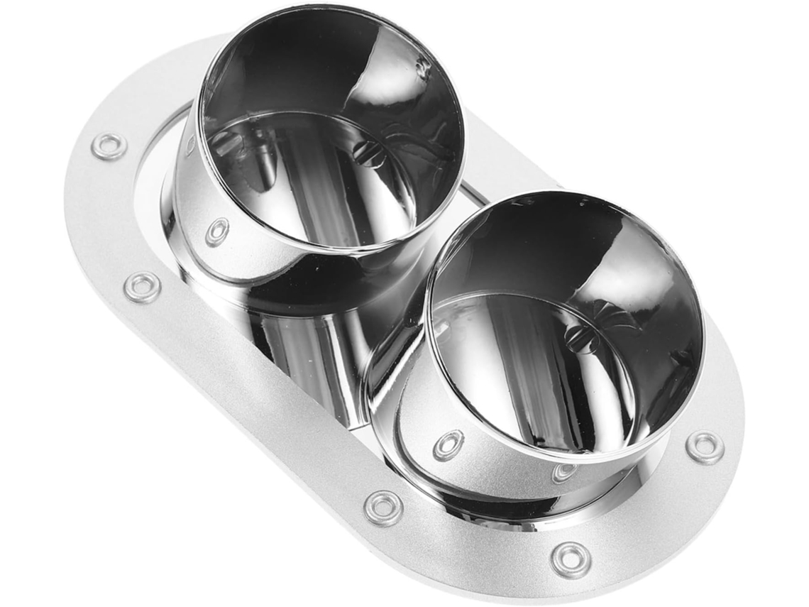 Adesivo Decorativo para Carro - Fake Duplo Escape Em Abs