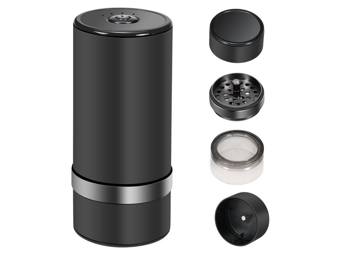 Moedor Elétrico De Ervas E Especiarias De Grande Capacidade, Recarregável Por Usb, Multifuncional, Para Ervas Secas E Grãos De Café. Brilvibera