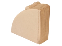 Nova Line 100pcs Papel Filtro Café Cone Descartável Polpa Madeira Natural Strainer