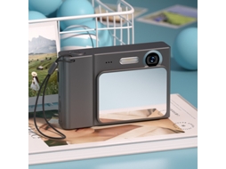 Câmera Retro Com Cartão Ccd, Câmera Dslr Básica, Câmera Dupla 4k, Iluminação Complementar Preta Brilvibera