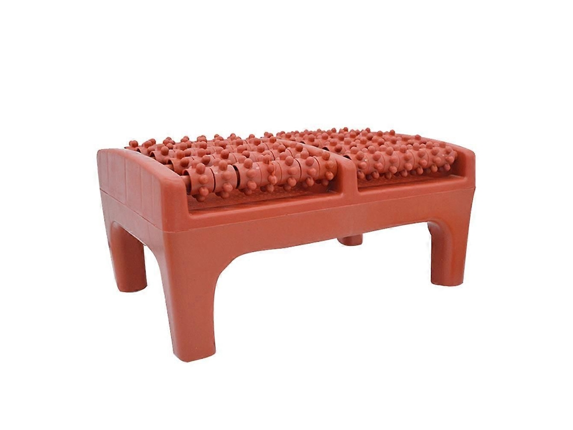Massageador De Pés Com Rolos Para Uso Doméstico, Banco Cinco Fileiras