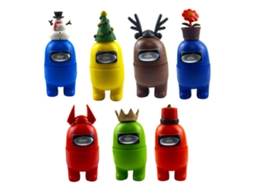 Mali 7pcs Figuras de Brinquedo Pvc Chaveiro Decoração Bolo Carro Coleção Presente