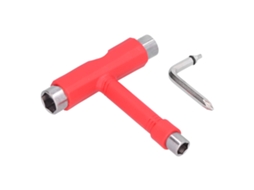 Kit de Ferramentas Multifuncional Portátil para Skate com Chave Hexagonal S/MARCA