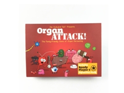 Jogo de cartas Organ Attack, educativo e divertido para família e amigos S/MARCA