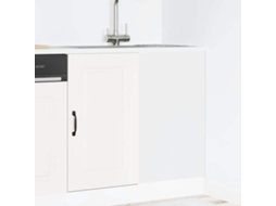Vidaxl Armário De Cozinha Baixo Kalmar Madeira Artificial Branca