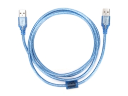 Cable Usb 2.0 Macho a Macho de 1,5 M, 24/28awg, Alta Velocidad para Carga Y Transferencia de Datos.