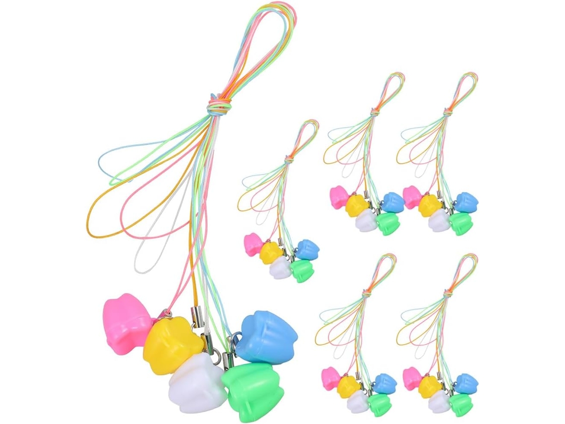 Caixa para Dentinhos de Leite para Meninos e Meninas, 30 Unidades, Multicolorida, Mini Caixa de Lembranças, CHABERLU