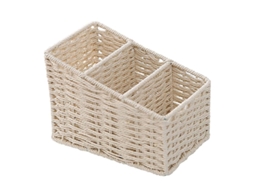 1Pcs Cesta Simulada Tecida À Mão ALLINLESS