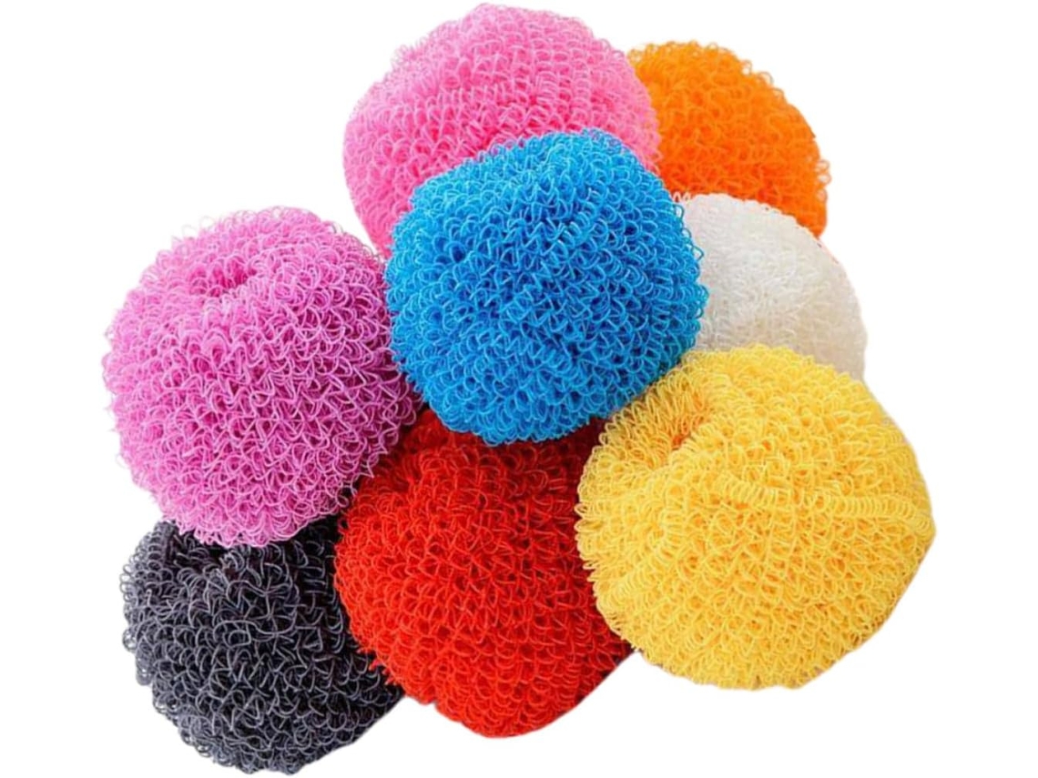 Conjunto De 10 Esponjas De Limpeza Para Cozinha Com Design Ref. 0468