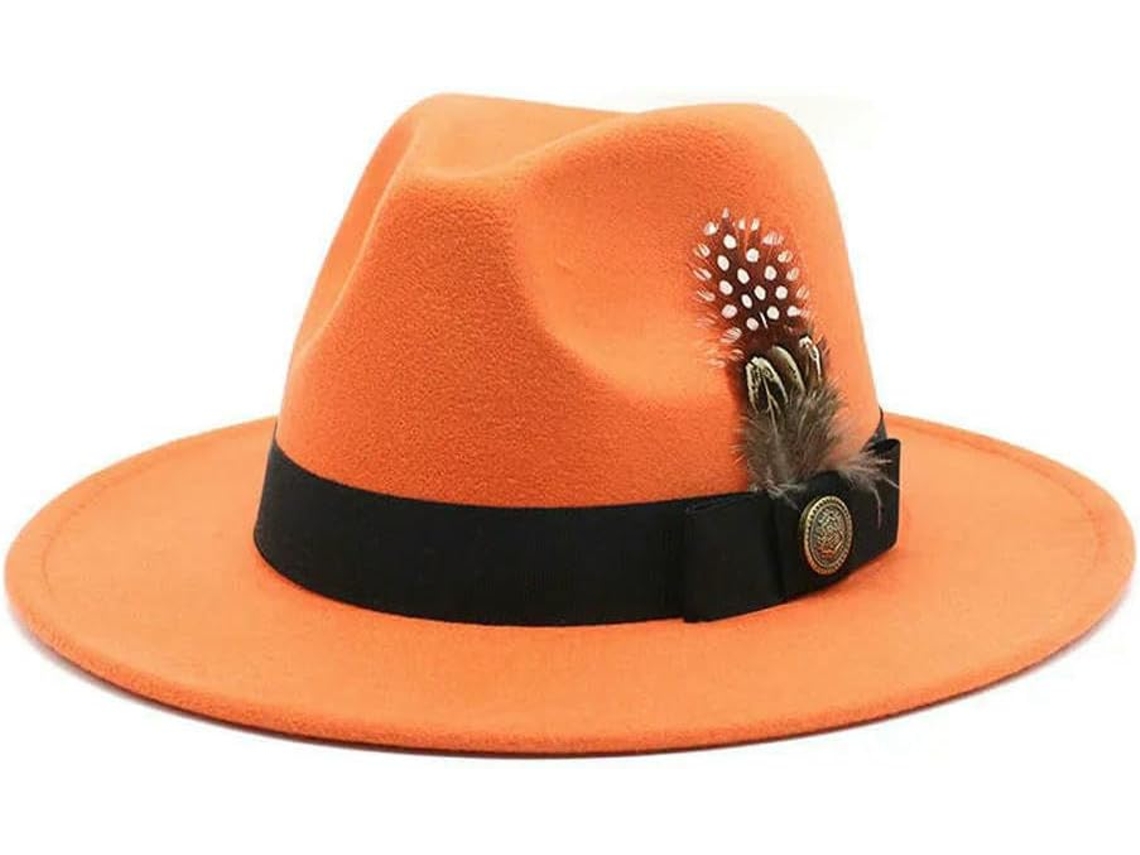 Cartola Clássica Com Penas Jjdfw - Design Resistente E Versátil