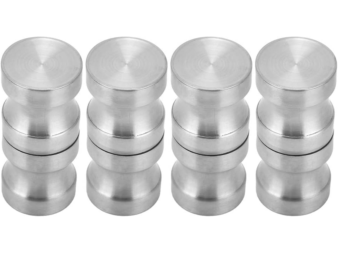 Puxadores Duráveis Em Aço Inoxidável Para Portas De Banheiro E Vidro, Conjunto De 4 Peças, Material 304