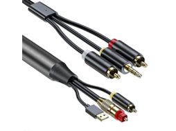 Lurelia Conversor Dac De Áudio Digital-analógico Spdif/óptico/coaxial/rca