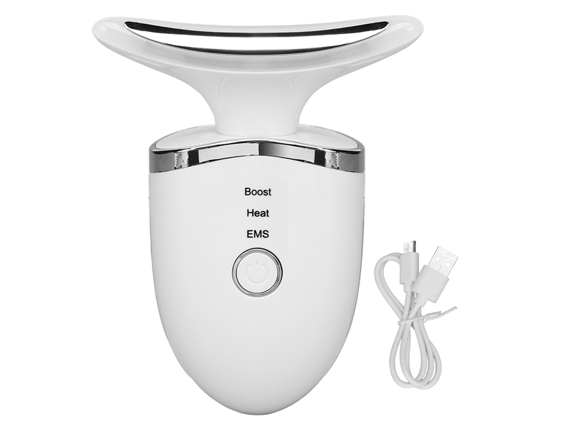 Massageador De Pescoço Com Aquecimento E Alongamento Da Pele