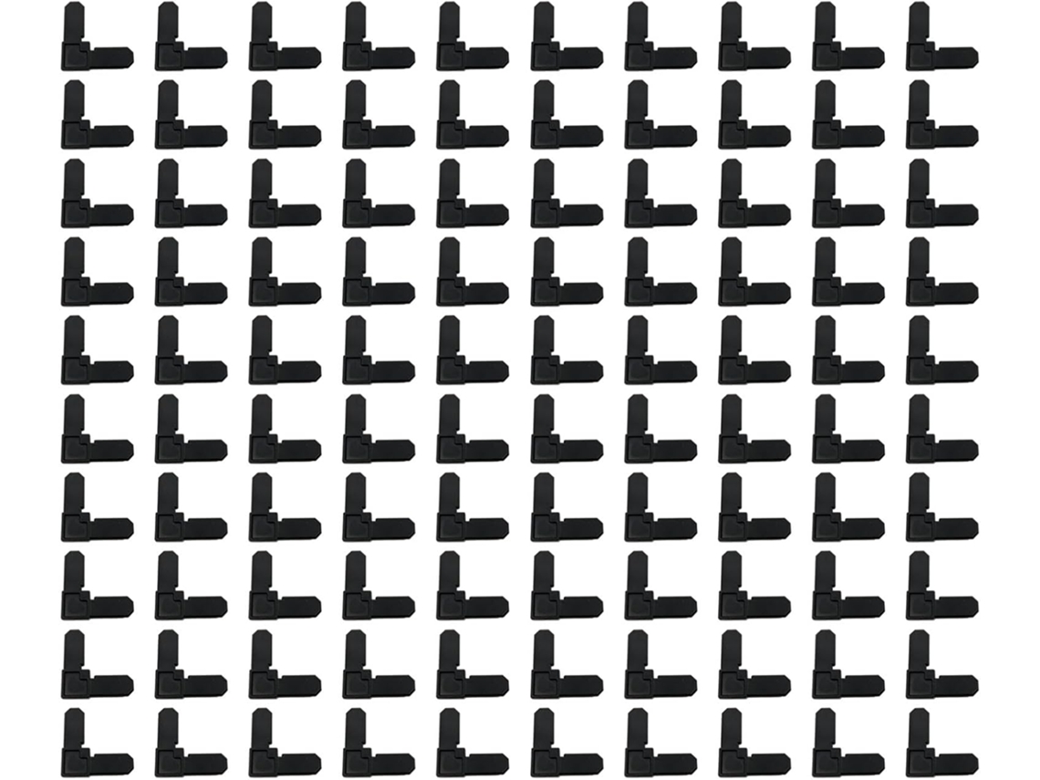 Conectores Angulares Reforçados De 5 16x 3 4 Polegadas Para Moldura Tela Janela, Acessórios Para Substituição De Tela