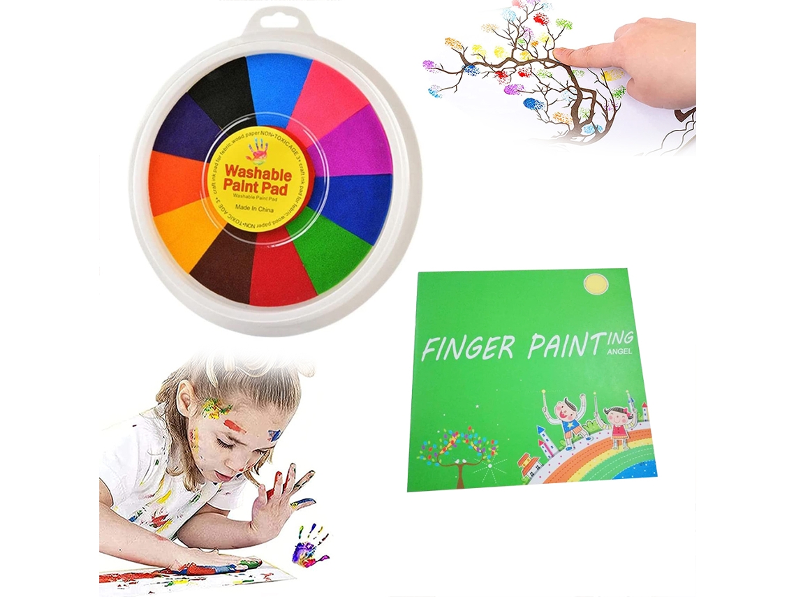 Kit de Pintura com Dedos LAXISCREED para Crianças