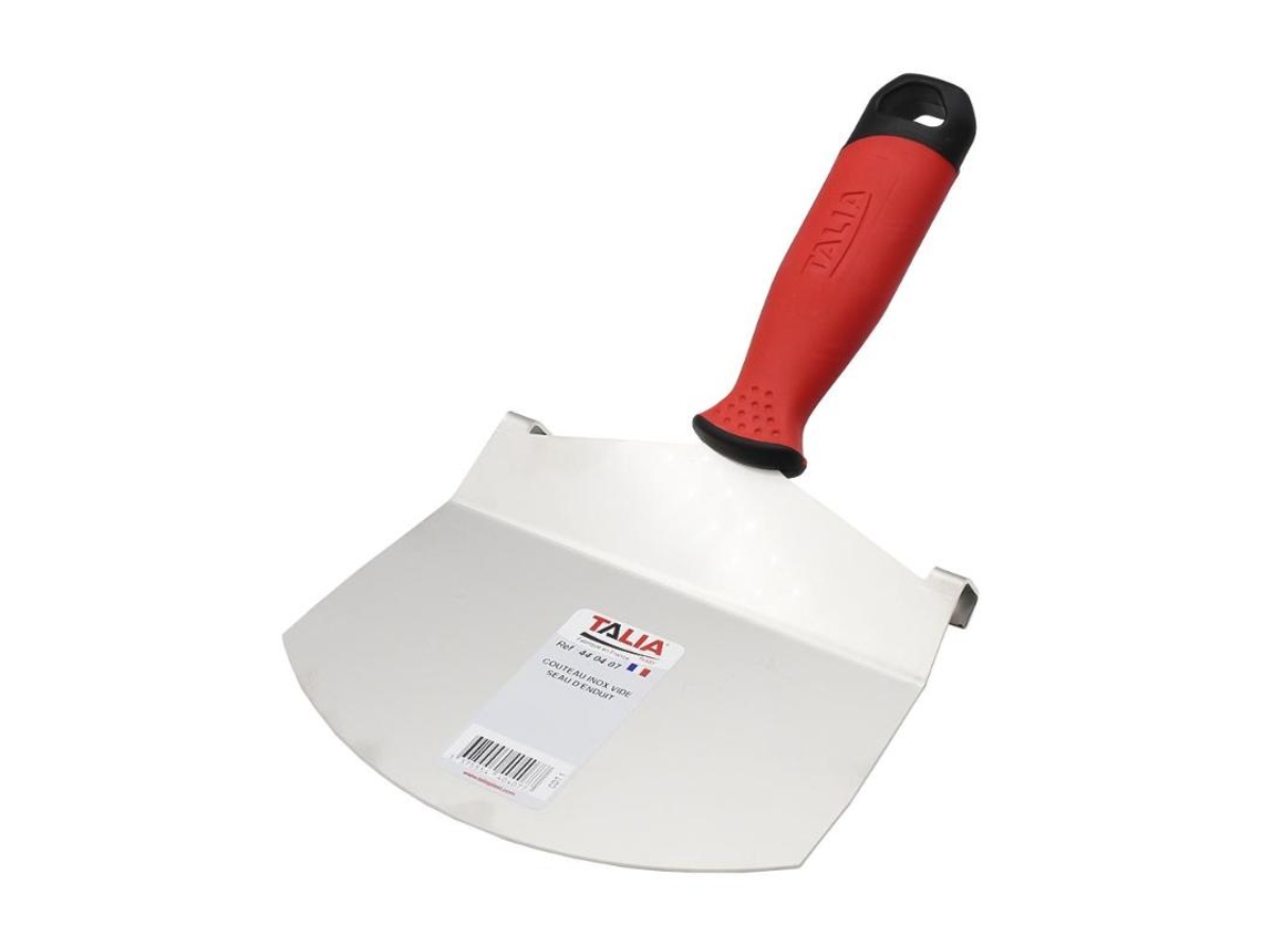 Espátula de limpeza de balde de aço inoxidável Taliaplast 440407