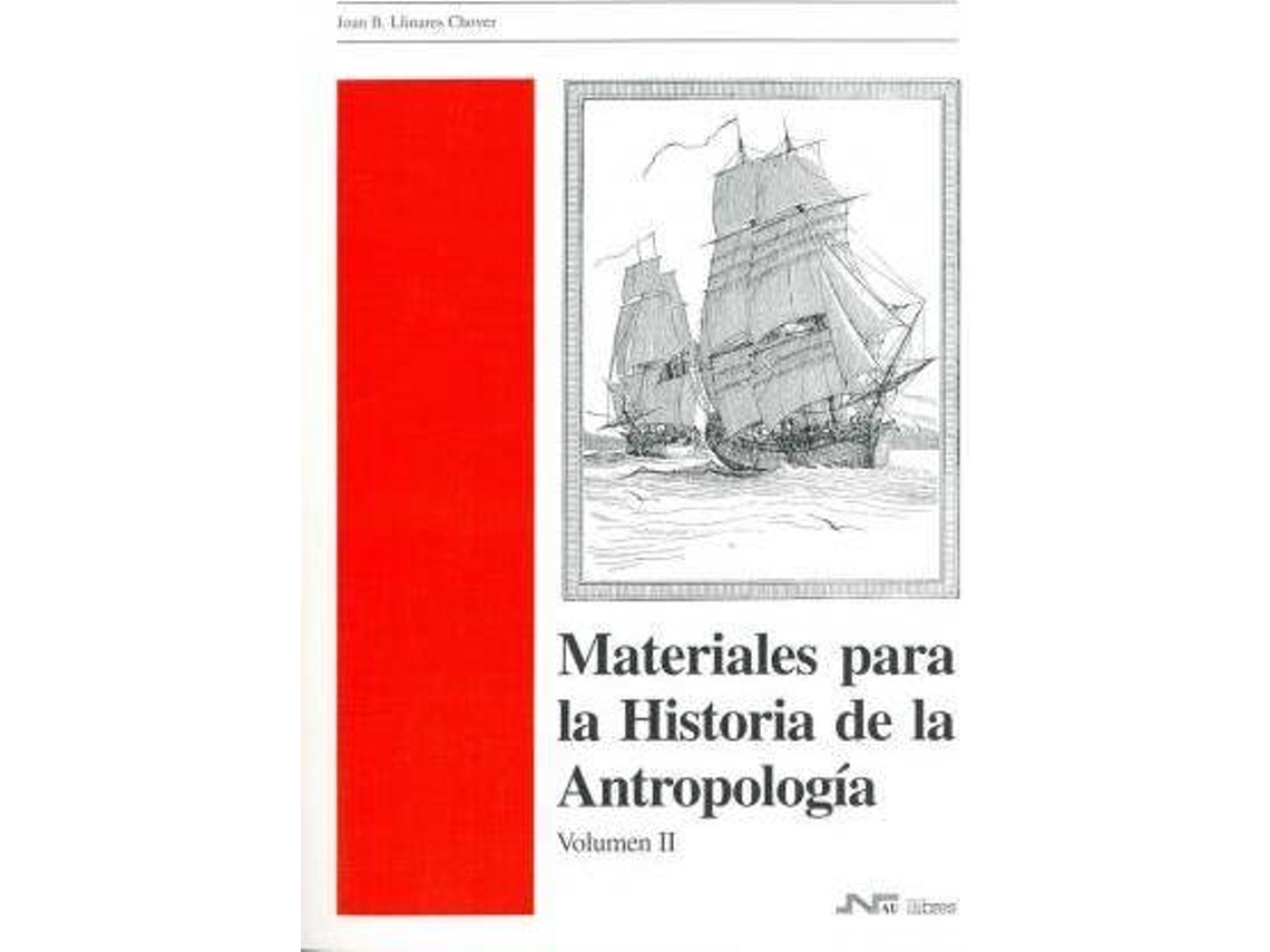 Livro Materiales Para La Historia De La Antropología. 2 de Joan Bautista Chover (Espanhol)