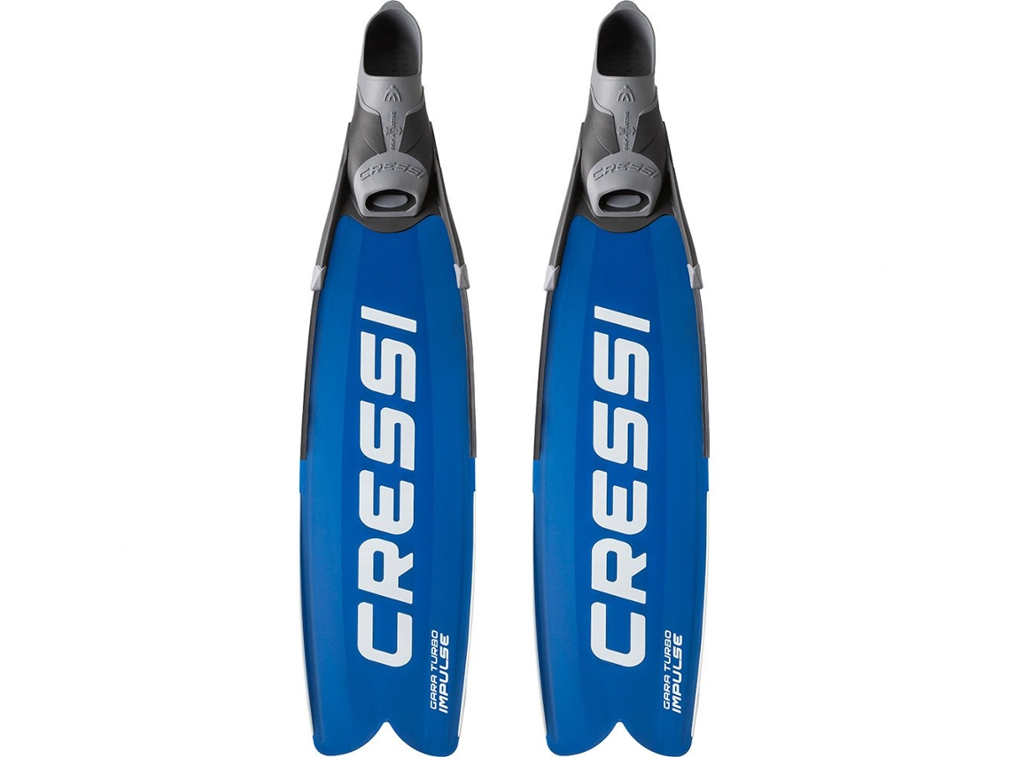 Barbatanas Megulho Gara Turbo Impulse Azul EU 44-45 CRESSI
