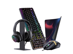Kit Auriculares Mouse Teclado Mouse Pad TRUMSEN X7Pro