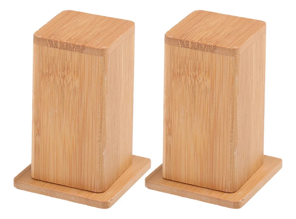 Porta haxixe de bambu Nova Caixa 2 peças para Casavayotoy