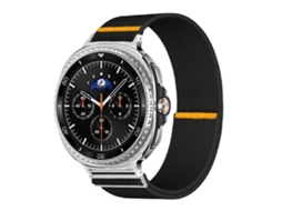 Pulseira De Nylon Elástica Ajustável Com Laço Único Para Samsung Galaxy Watch8 / Watch8 Classic