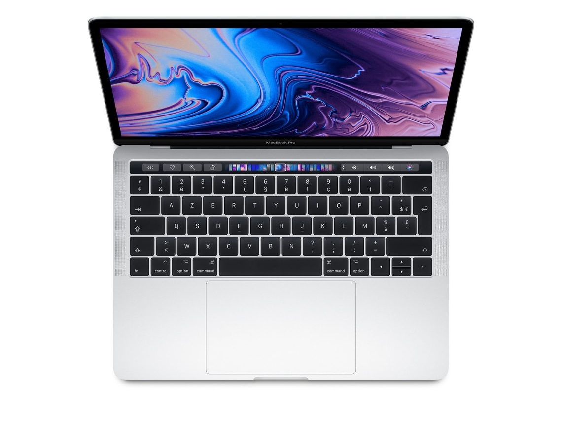 MacBook Pro Touch Bar 13'' i5 2,9 GHz 16 GB 256 GB SSD 2016 Prata Espanhol (Recondicionado com Marcas Mínimas)