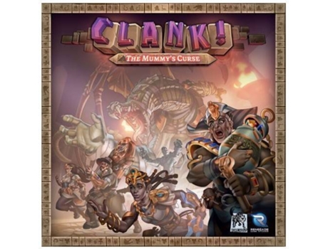 Jogo de Tabuleiro  Clank! The Mummys Curse (Inglês - Idade Mínima: 8)
