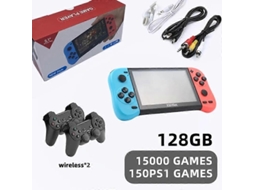 X50 Max 5.1 Polegadas Portátil Game Player Com Suporte Para Saída De Tv Retro Console De Videogame Portátil Para Ps1 Gba Ly Ebike